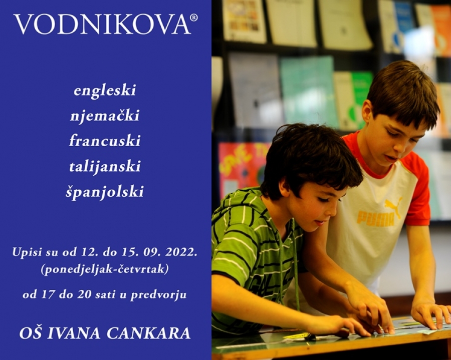 UPISI U OŠ IVANA CANKARA